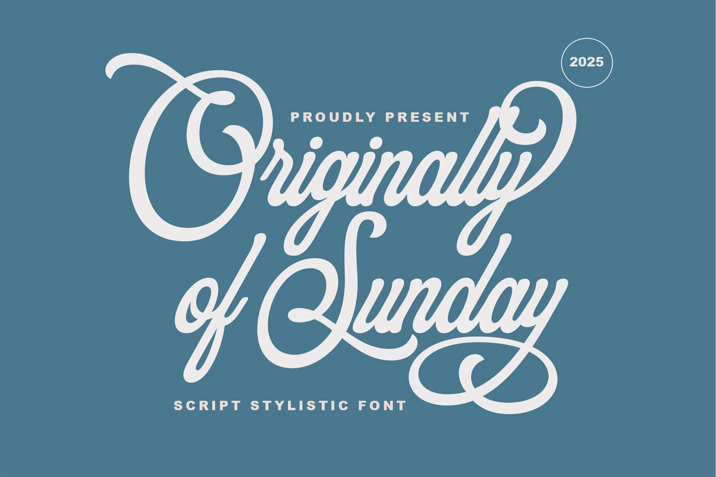 Originally Of Sunday